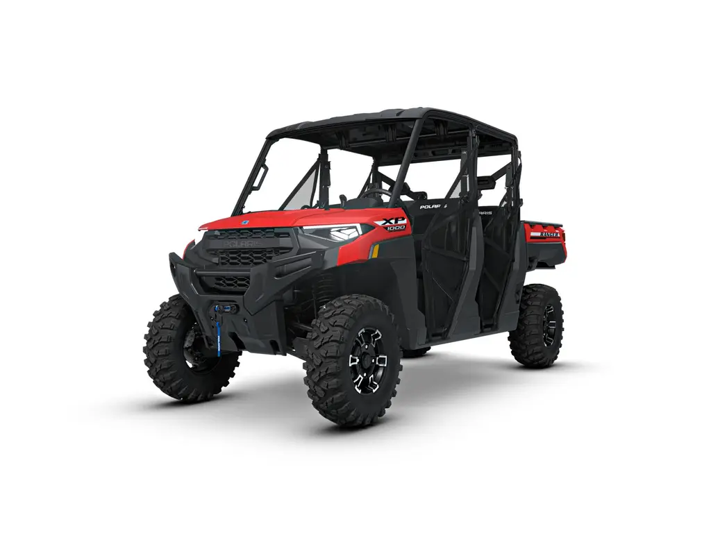 2027 Polaris RANGER CREW XP 1000 Premium Havasu Red Pearl