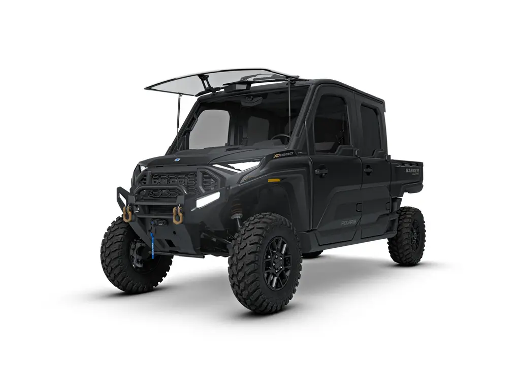 2027 Polaris RANGER CREW XD 1500 NorthStar Mountaineer Edition Matte Black Crystal