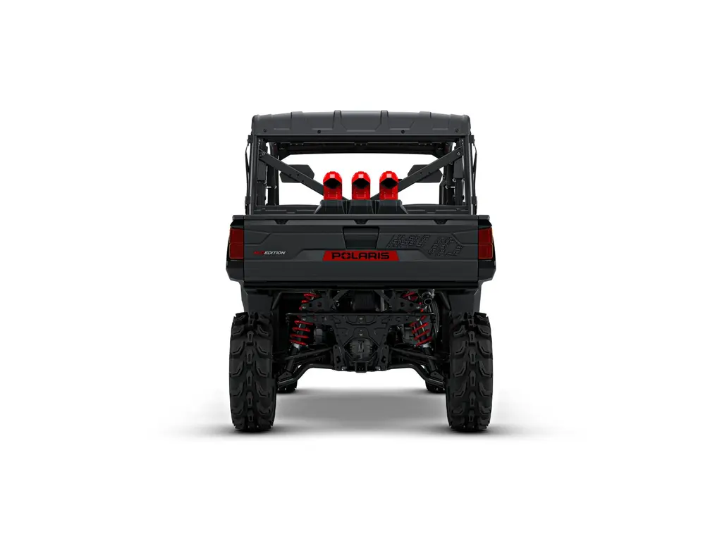2027 Polaris RANGER CREW XP 1000 Mud Edition Onyx Black w/ Red Accent