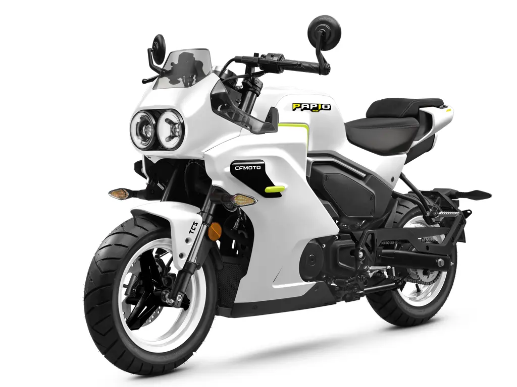 2027 CFMOTO PAPIO SS Nebula White