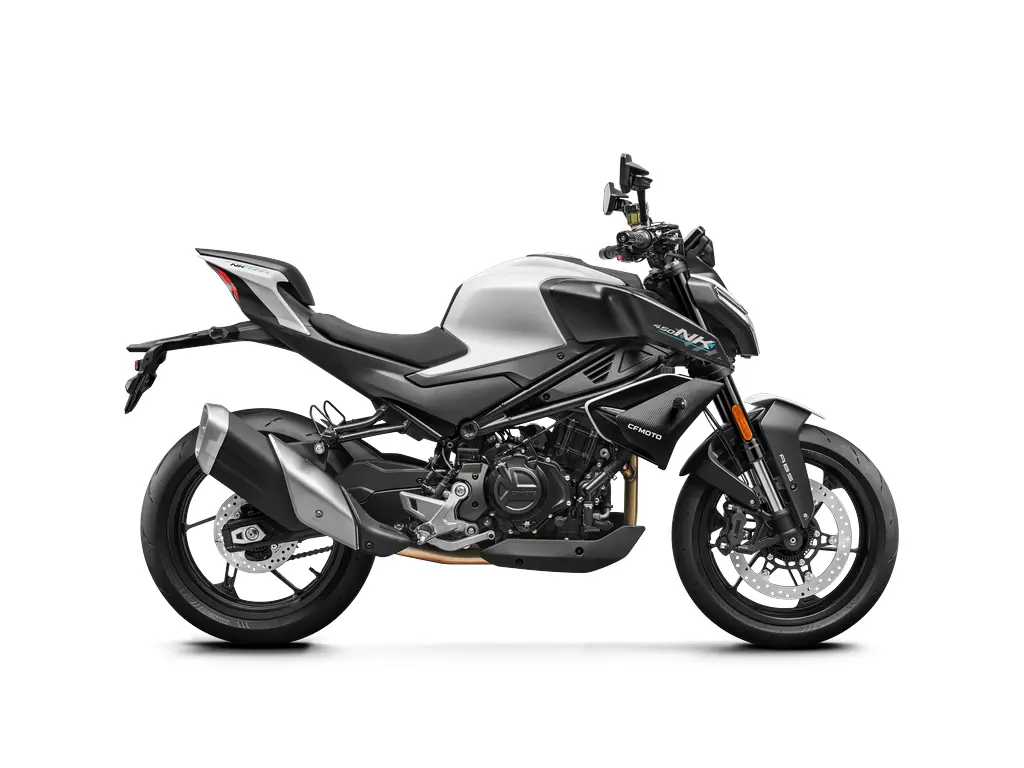 2027 CFMOTO 450NK Nebula White