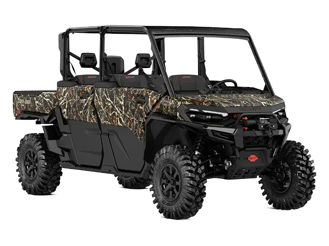 2027 Can-Am Defender MAX X mr with half-doors HD11 Dark Wildland Camo