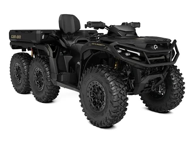 2027 Can-Am Outlander MAX 6×6 Backcountry 1000R Stealth Black