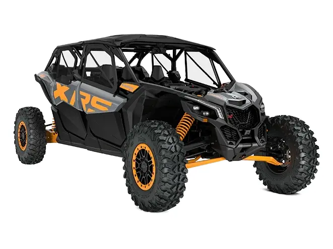 Can-Am Maverick X3 MAX X rs TURBO RR Gris dolomite & Orange Crush 2027