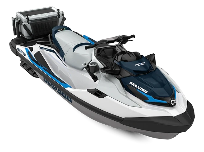2027 Sea-Doo FishPro Sport FishPro Sport White / Gulfstream Blue 170 hp alt