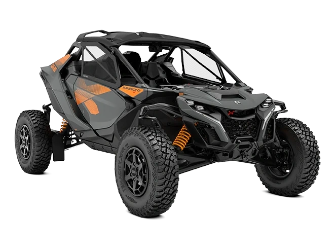 Can-Am Maverick R Maverick R X Gris granite & Orange Crush 2027 alt