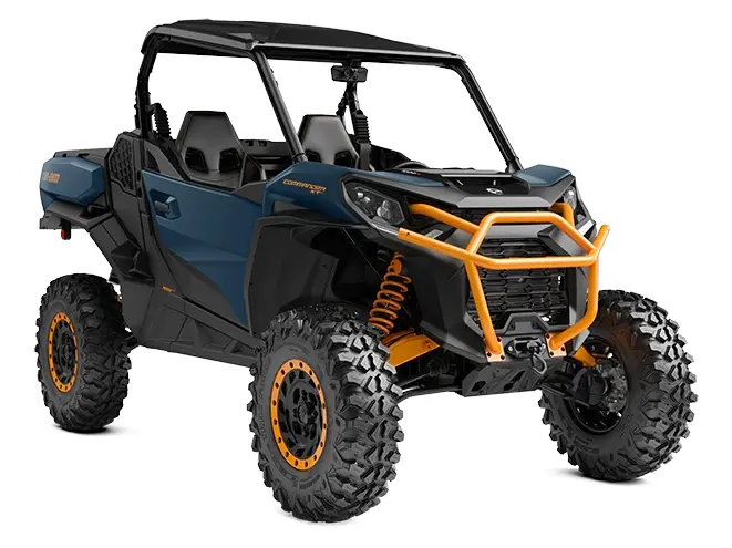 2027 Can-Am Commander XT-P 1000R Dusty Navy & Orange Crush