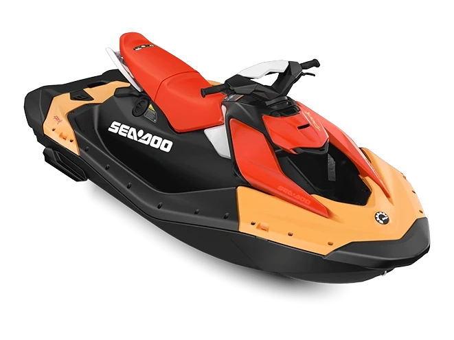 2027 Sea-Doo Spark Spark for 3 Sunrise Orange / Dragon Red 90 hp alt