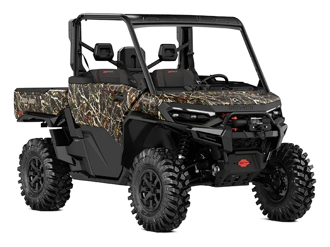 Can-Am Defender HD10/HD11 Defender X mr avec demi-portes Camouflage Wildland foncé HD11 2027 alt