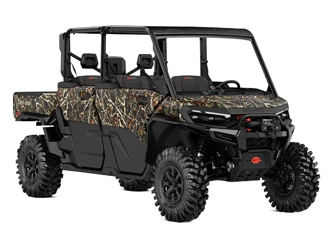 2027 Can-Am Defender HD10/HD11 Defender MAX X mr with half-doors Dark Wildland Camo HD11 alt