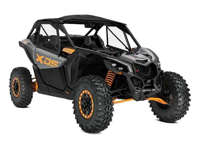 Can-Am Maverick X3 X ds TURBO RR Gris dolomite & Orange Crush 2027