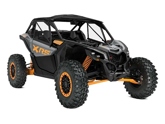 2027 Can-Am Maverick X3 X rs TURBO RR Dolomite Grey & Orange Crush