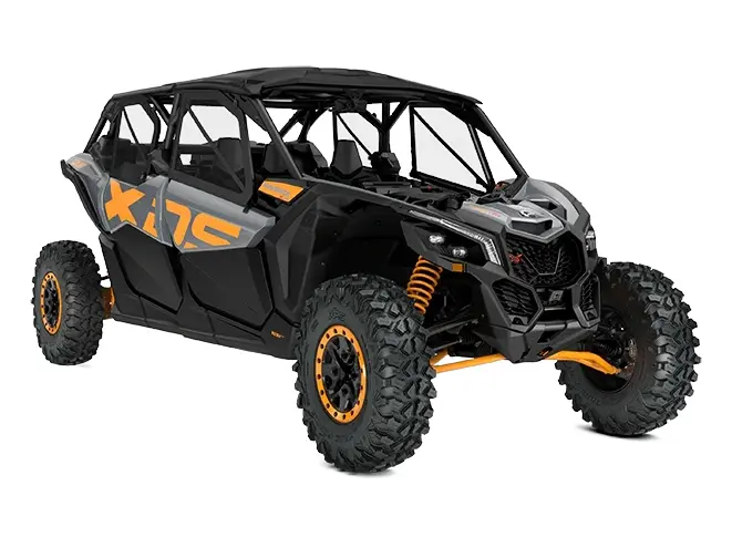 Can-Am Maverick X3 MAX X ds TURBO RR Gris dolomite & Orange Crush 2027