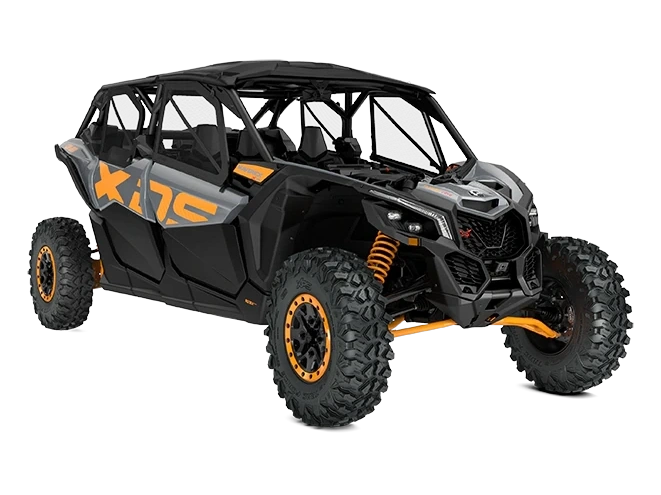 2027 Can-Am Maverick X3 Maverick X3 MAX X ds Dolomite Grey & Orange Crush TURBO RR alt