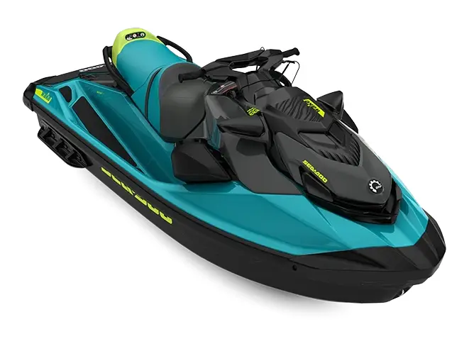 2027 Sea-Doo Wake 170 hp Teal Metallic / Manta Green