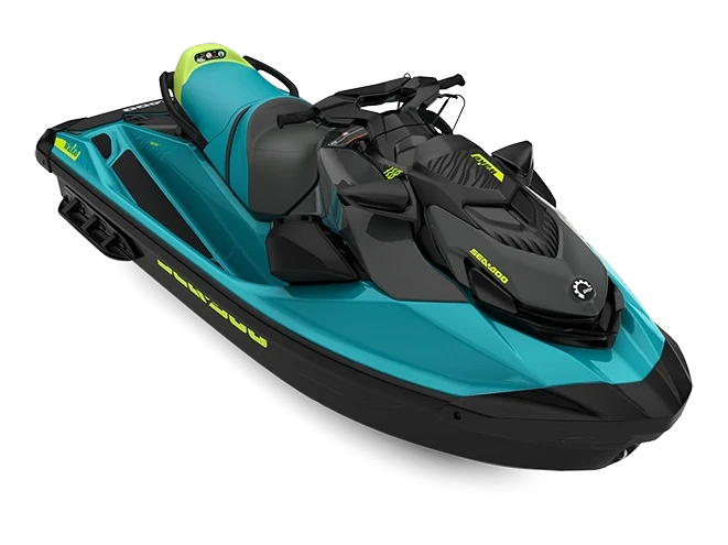 2027 Sea-Doo Wake Wake Teal Metallic / Manta Green 170 hp alt