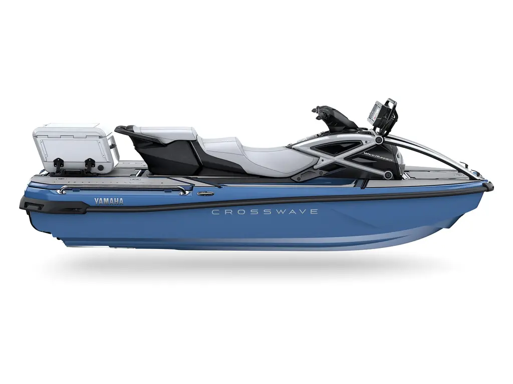 Yamaha CrossWave noir métallique avec bleu ardoise métallique 2027