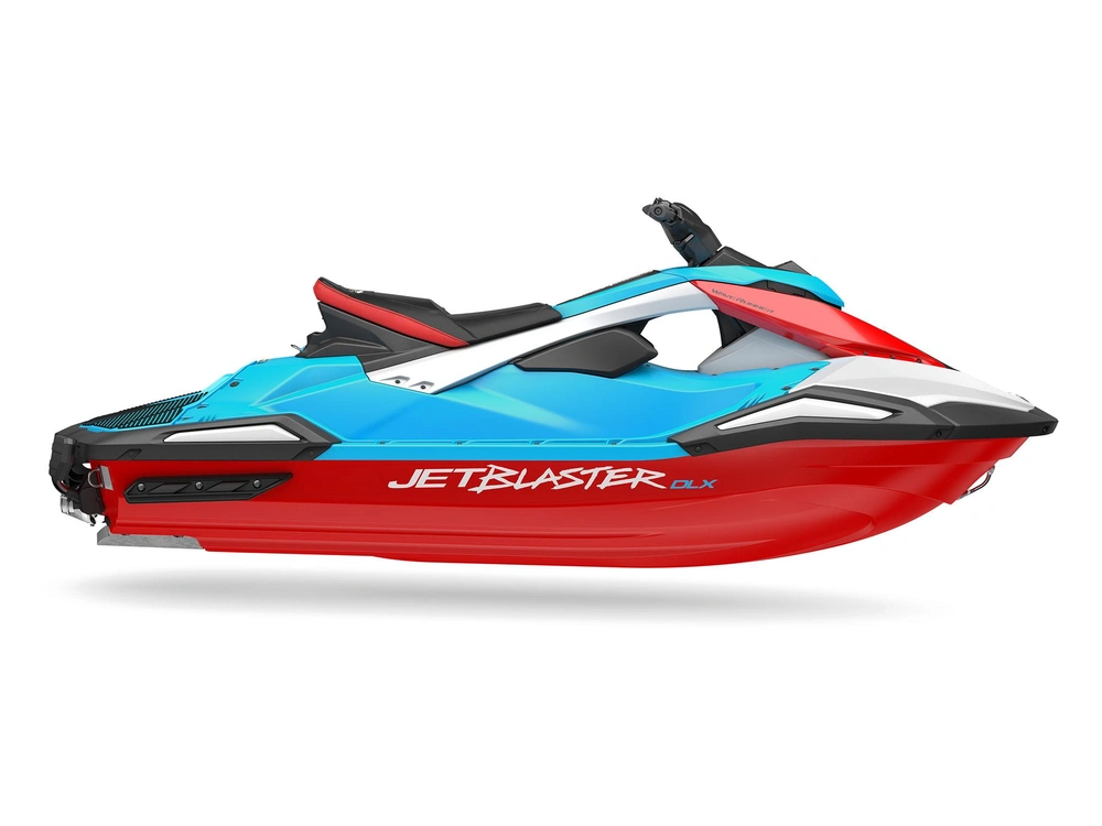 2027 Yamaha JetBlaster DLX 2-UP JetBlaster DLX 2-UP Cyan/Torch Red alt