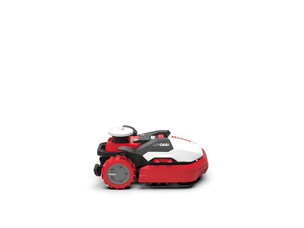 2026 Kress Robotic Lawn Mowers Kress RTKn 6-acre robotic lawn mower with OAS (Obstacle Avoidance System), enhanced motor and V-Wheel. (KR236S) alt