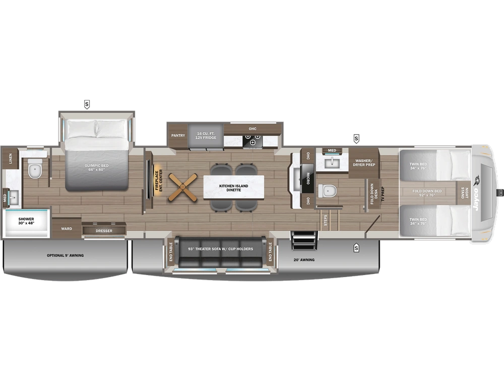 Jayco Eagle Eagle 367TBTS 2027 alt