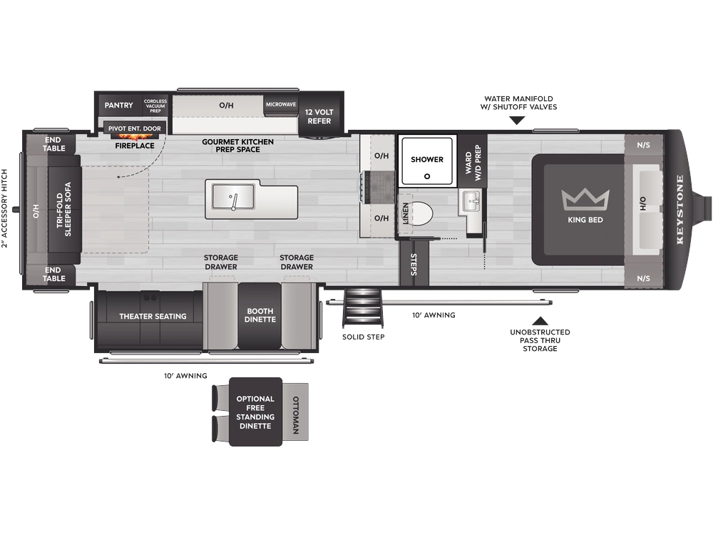 2027 Keystone RV Cougar Half-Ton Cougar Half-Ton 28RLI alt