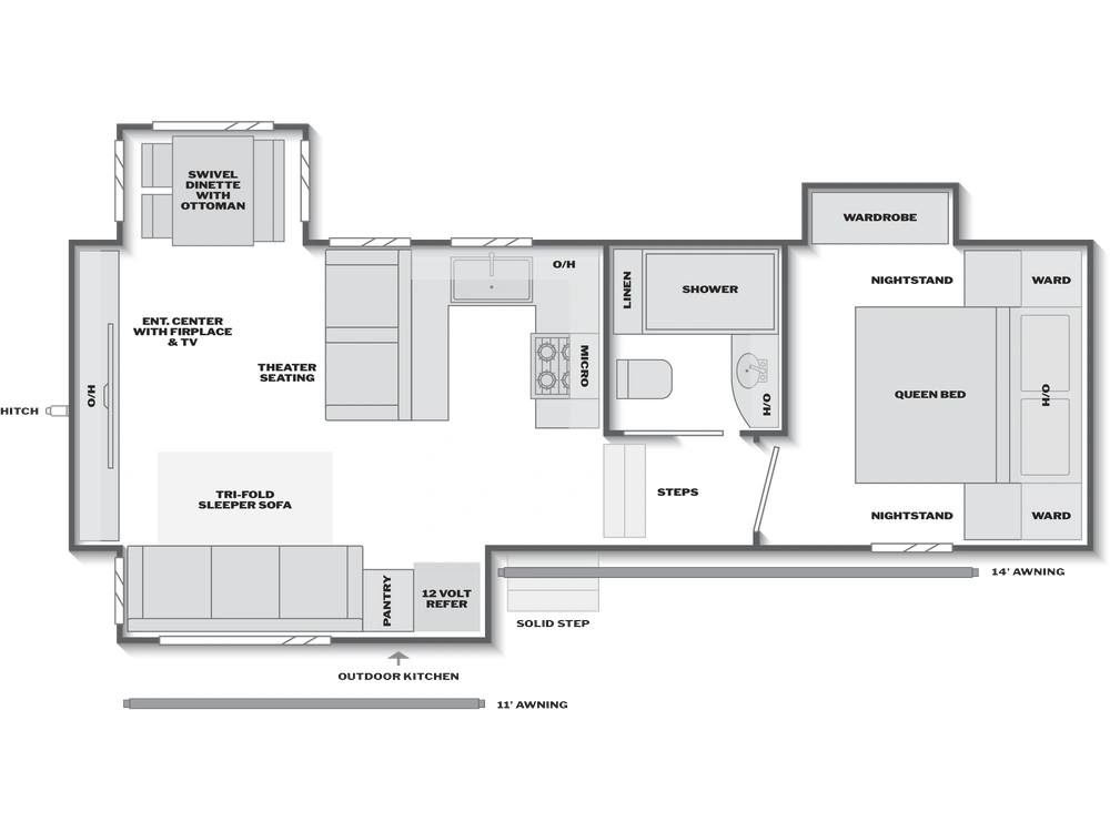 Keystone RV Arcadia Super Lite Arcadia Super Lite 294SLRD 2027 alt