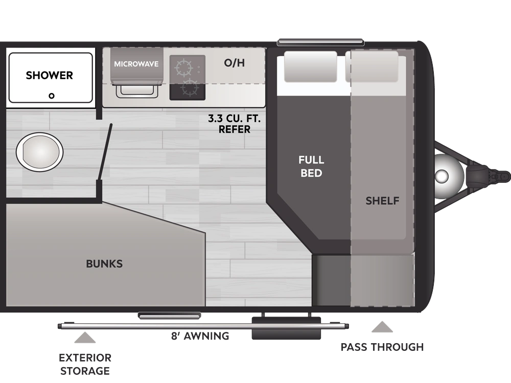 2027 Keystone RV Springdale Mini Springdale Mini 1230BB alt