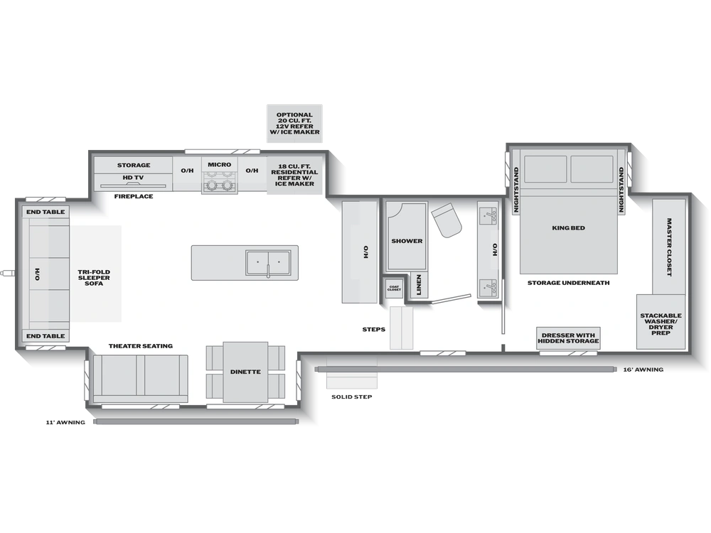 Keystone RV Alpine Avalanche Edition Alpine Avalanche Edition 321RL 2027 alt