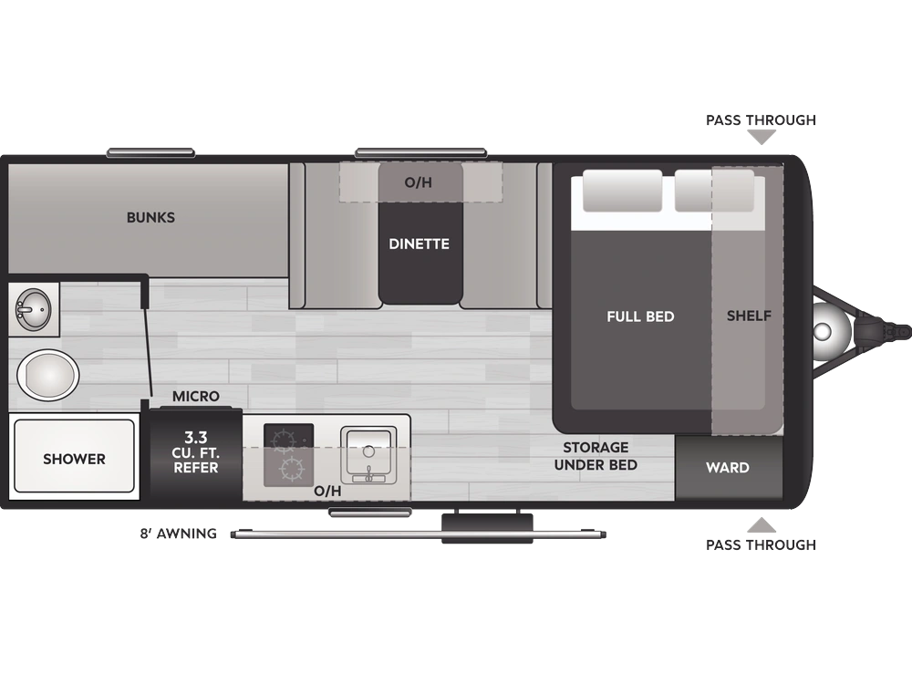 Keystone RV Springdale Mini Springdale Mini 1610BH 2027 alt