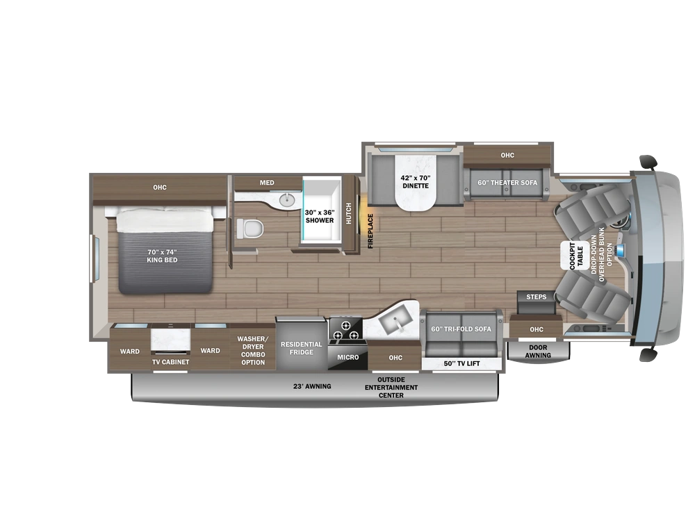 2027 Jayco Precept Precept 34G 7.3L 2V DEVCT NA PFI V8 alt