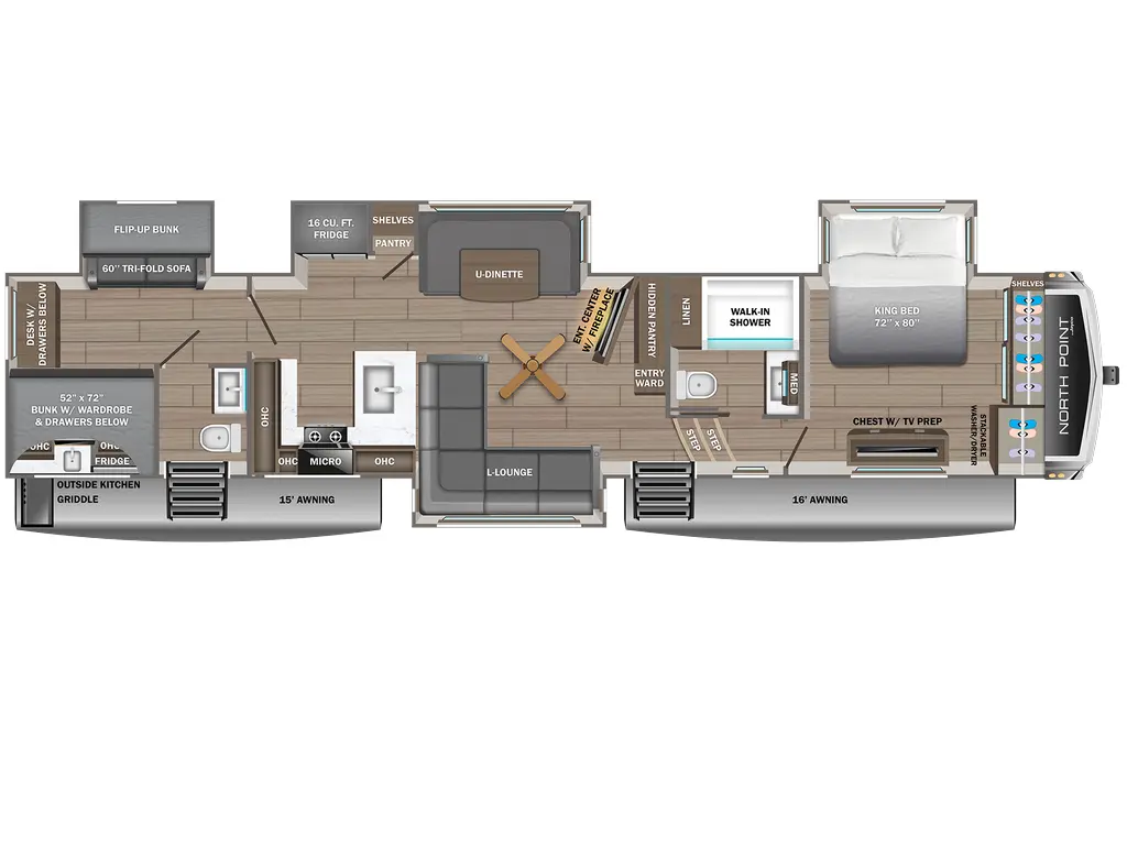 2027 Jayco North Point 391TBBH