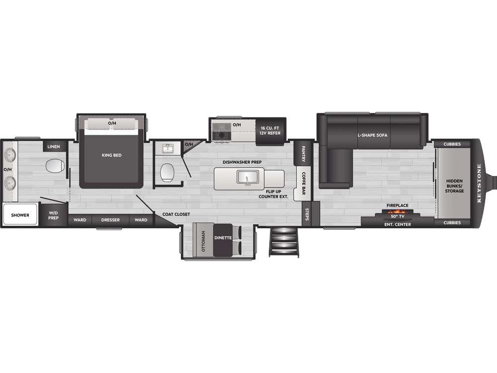 2027 Keystone RV Sprinter Sprinter 3800FLB alt