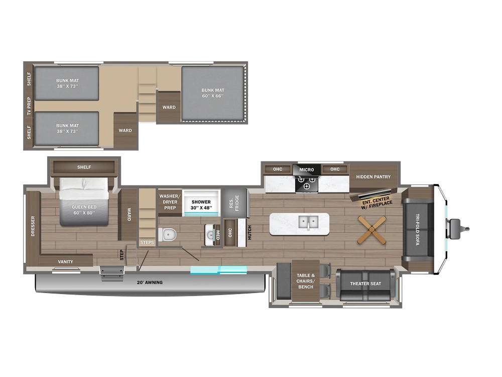 Jayco Jay Flight Bungalow Jay Flight Bungalow 401LOFT 2027 alt