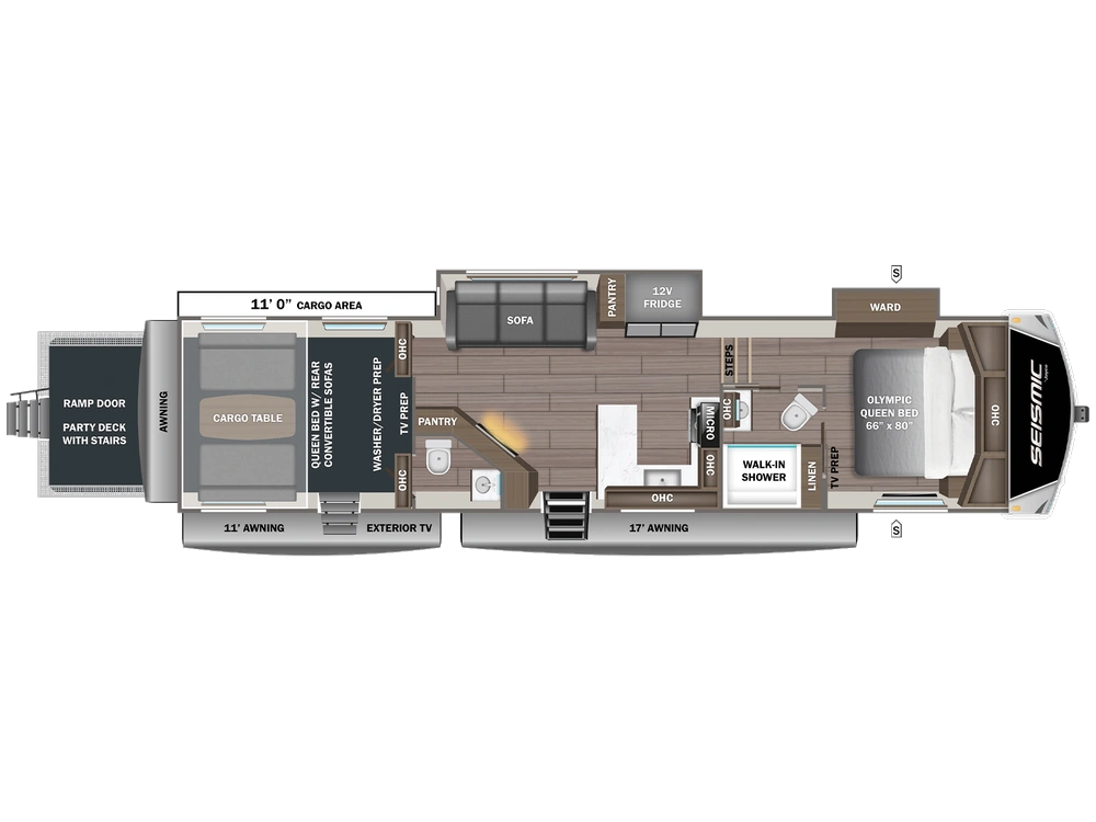 2027 Jayco Seismic Fifth Wheel Toy Hauler Seismic Fifth Wheel Toy Hauler 359 alt