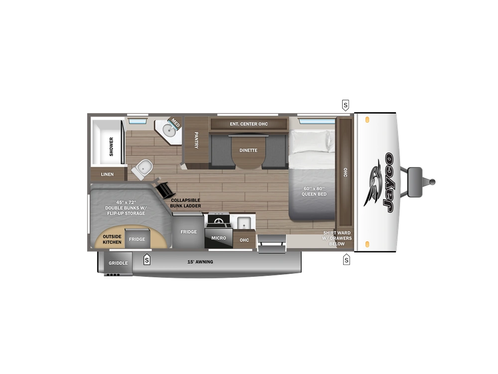 Jayco Jay Feather Air Jay Feather Air 16DB 2027 alt