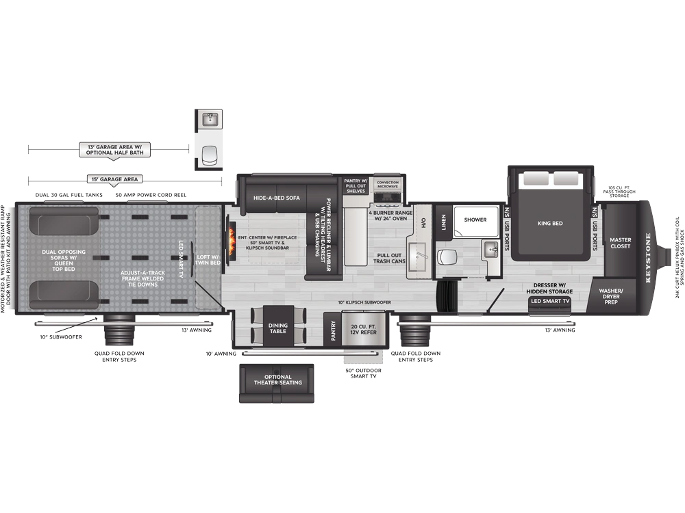 Keystone RV Raptor Raptor 441 2027 alt