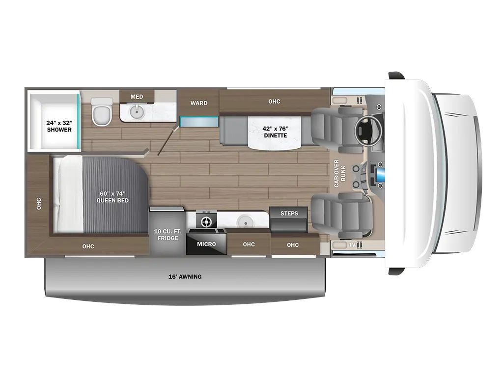 2027 Jayco Redhawk SE 22E - Chevrolet Chassis - Limited Availability 6.6L DI/VVT V8