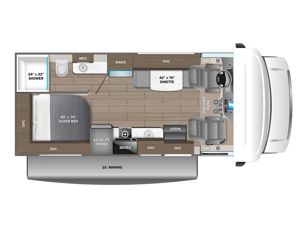 Jayco Redhawk SE Redhawk SE 22E - Chevrolet Chassis - Limited Availability 6.6L DI/VVT V8 2027 alt