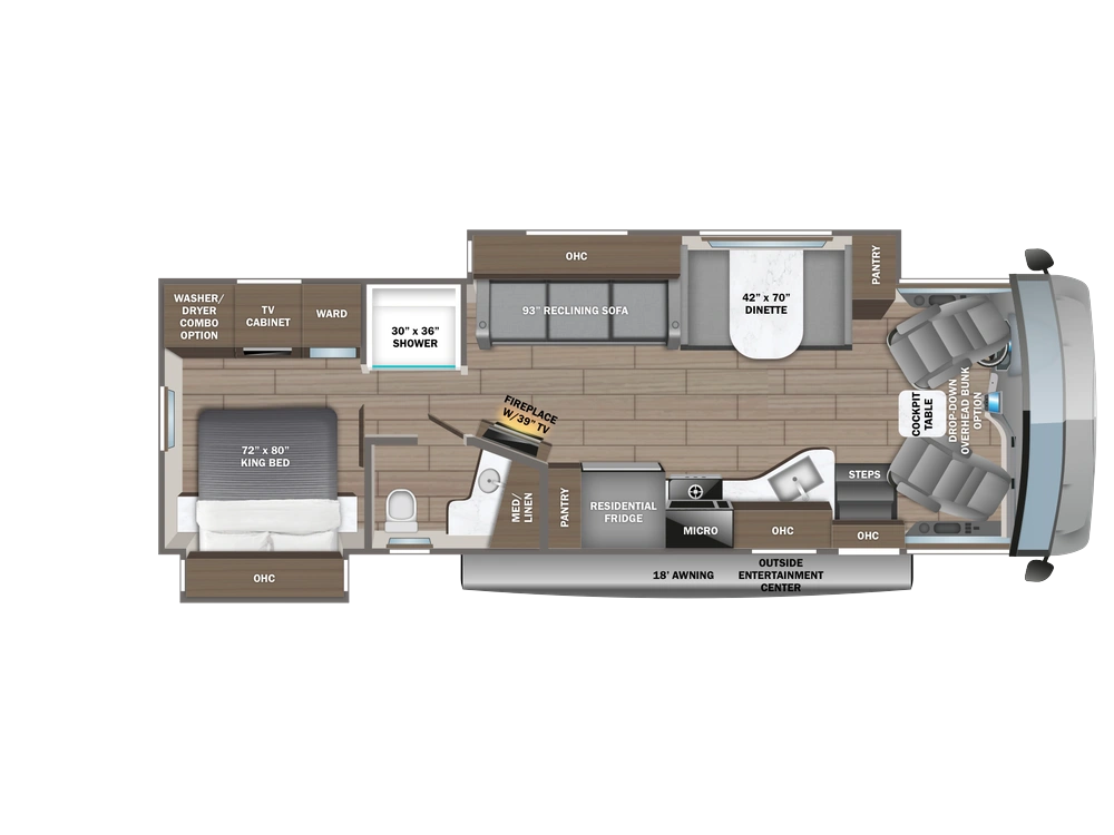 2027 Jayco Precept Precept 34B 7.3L 2V DEVCT NA PFI V8 alt