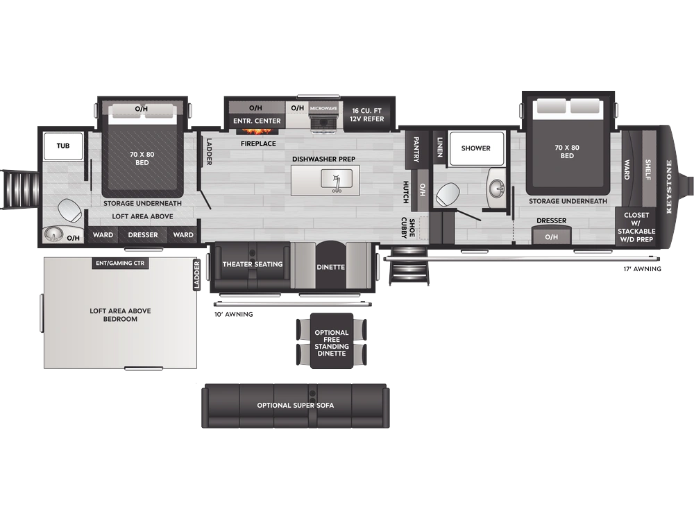 2027 Keystone RV Sprinter Sprinter 3920DSL alt