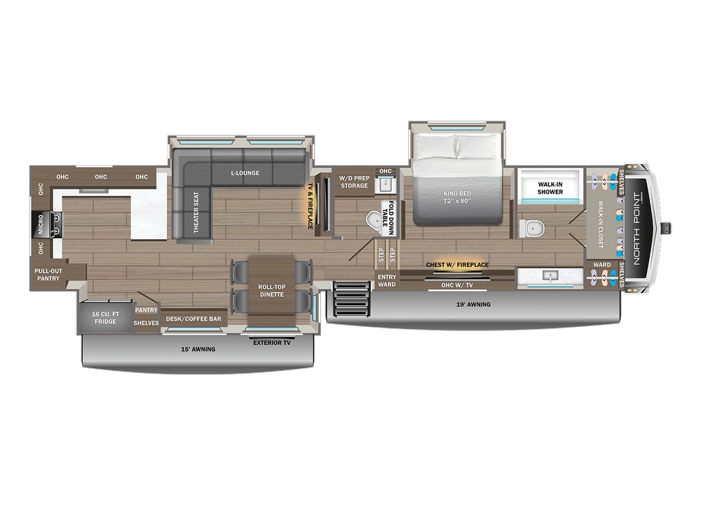 2027 Jayco North Point North Point 380FBRK alt