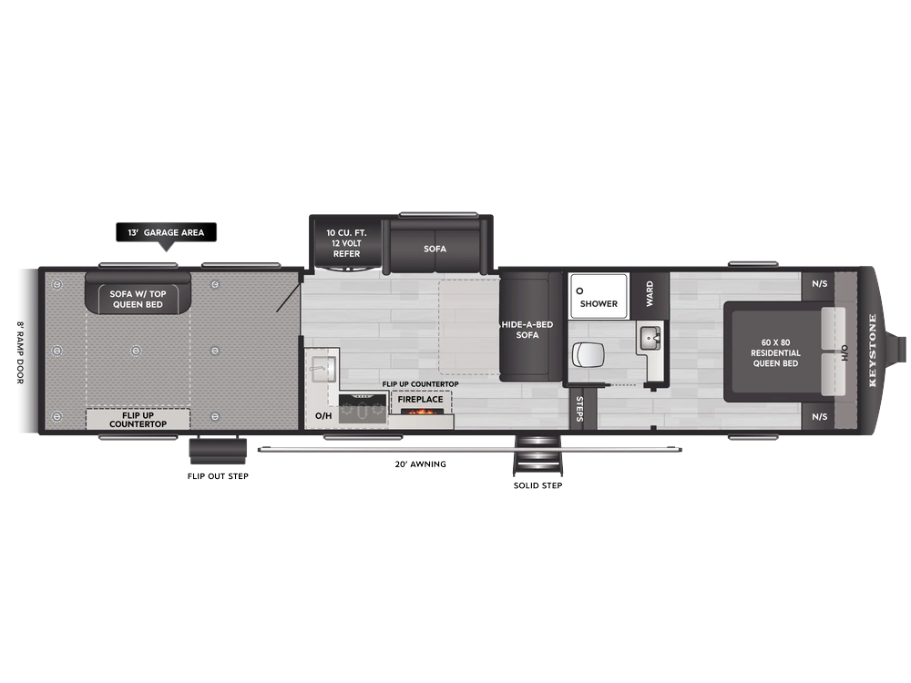 Keystone RV Carbon Carbon 361LT 2027 alt