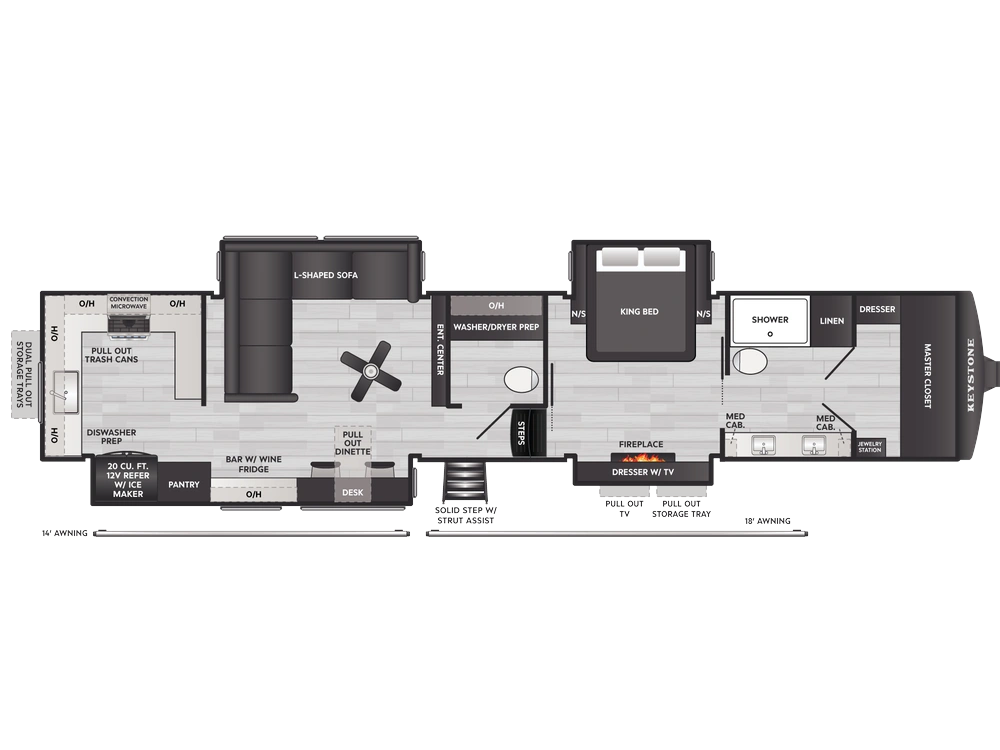 Keystone RV Montana Montana 3900RK 2027 alt