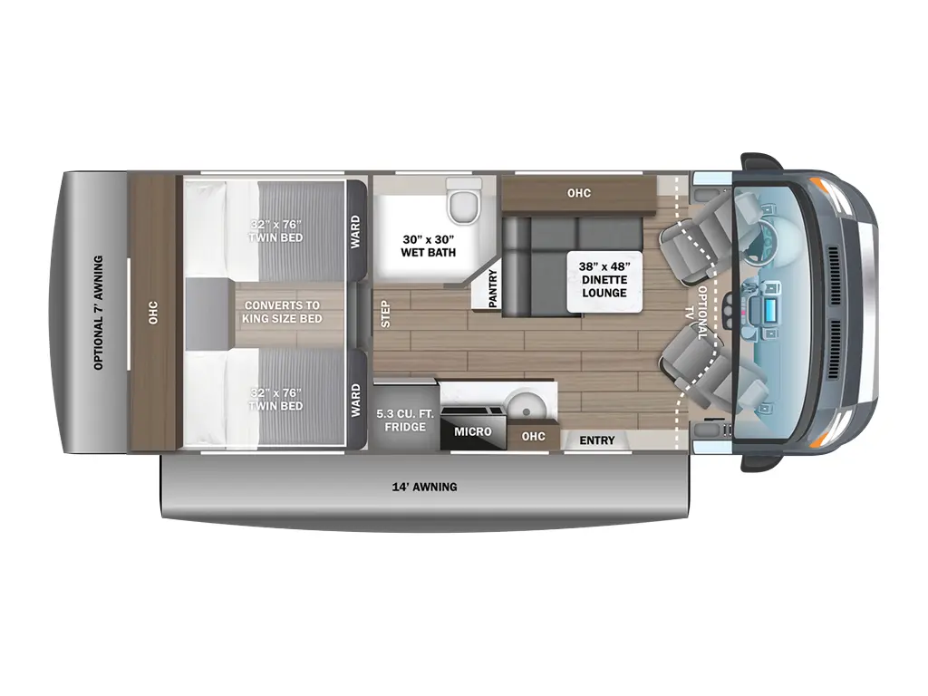 2027 Jayco Granite Ridge 22T 3.5L ECOBOOST V6 (GAS)