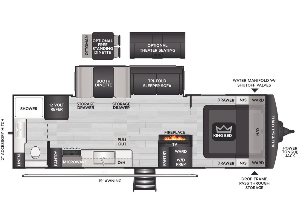 Keystone RV Cougar Half-Ton Cougar Half-Ton 26LBW 2027 alt