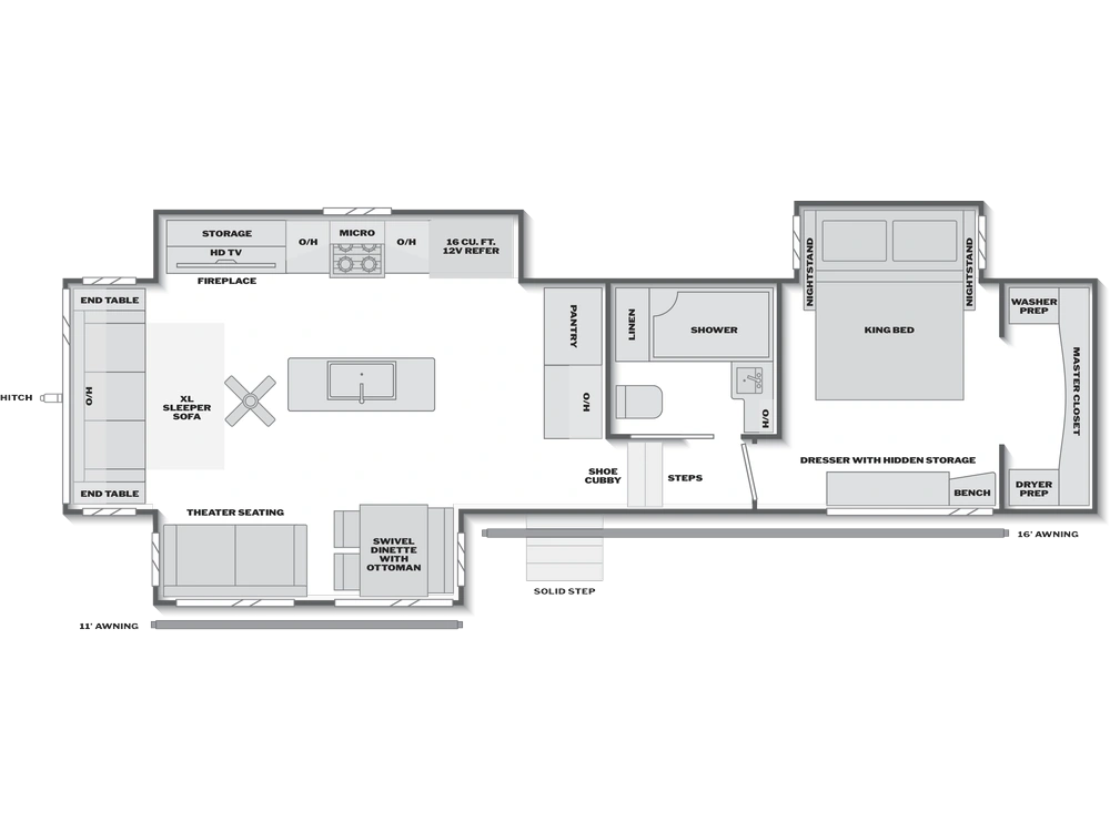 Keystone RV Arcadia Arcadia 3260RL 2027 alt
