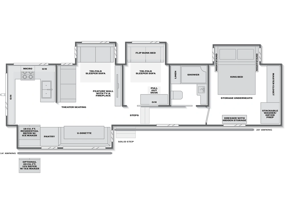Keystone RV Alpine Avalanche Edition Alpine Avalanche Edition 379MB 2027 alt