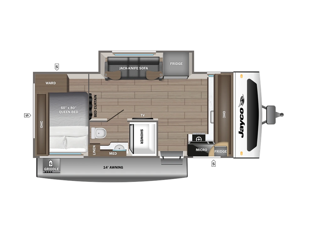 Jayco Jay Feather Air Jay Feather Air 17FK 2027 alt