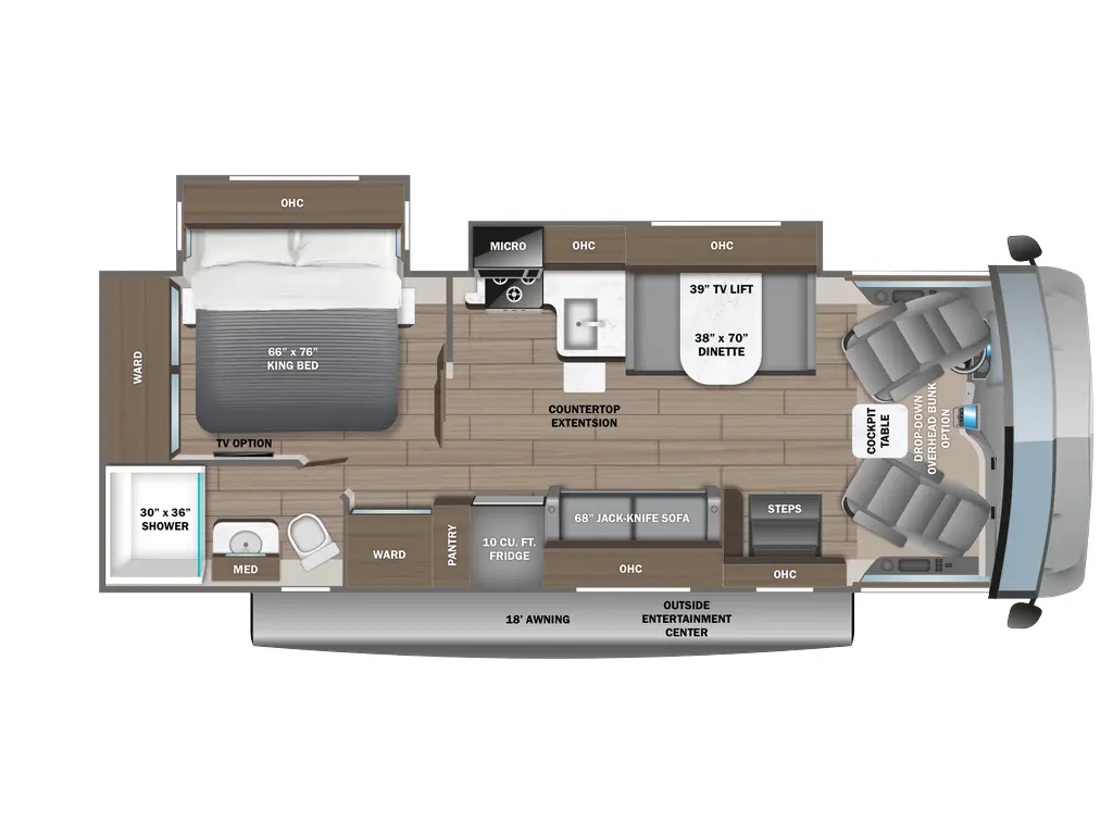 2027 Jayco Alante 27A 7.3L 2V DEVCT NA PFI V8