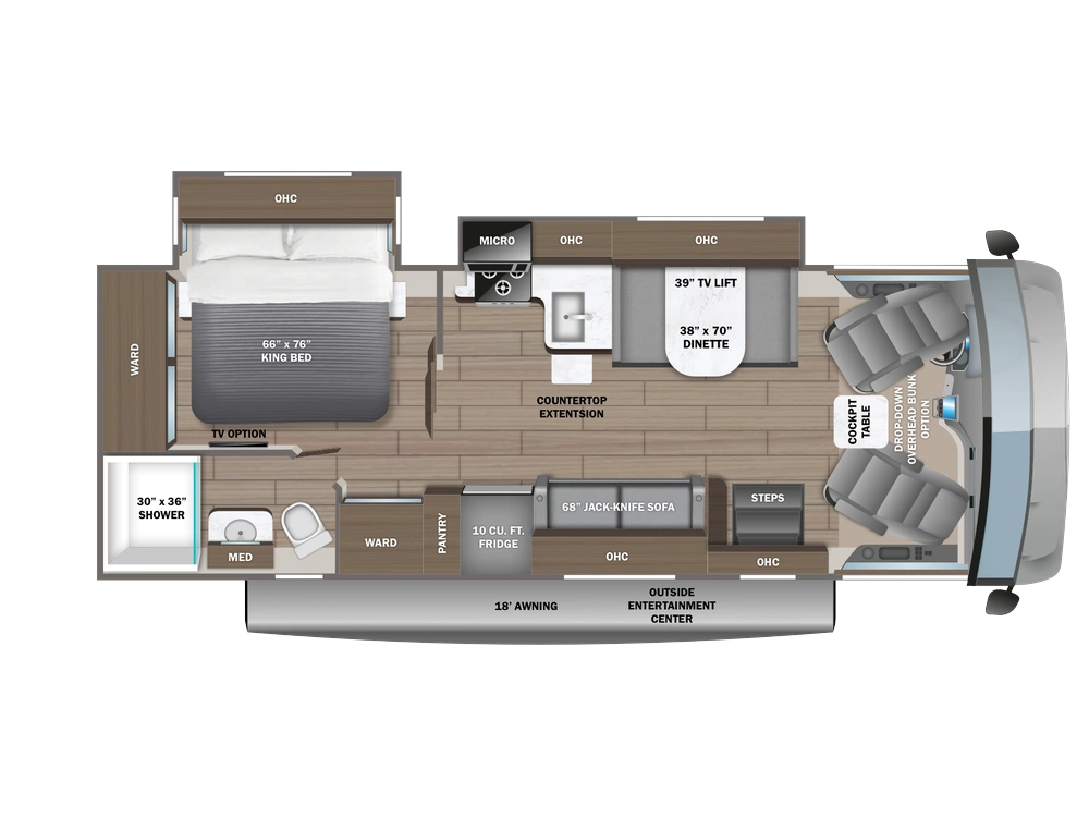 Jayco Alante Alante 27A 7.3L 2V DEVCT NA PFI V8 2027 alt